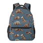 Dinosaur Fossil Backpack - black / 16 Inches