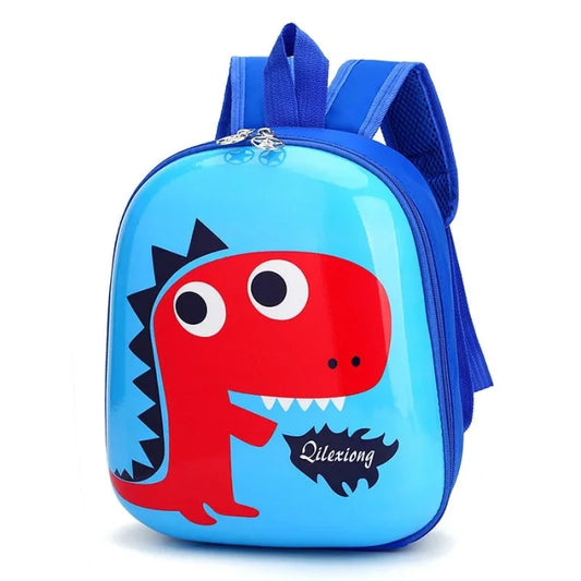 Dinosaur Shell Backpack - Blue