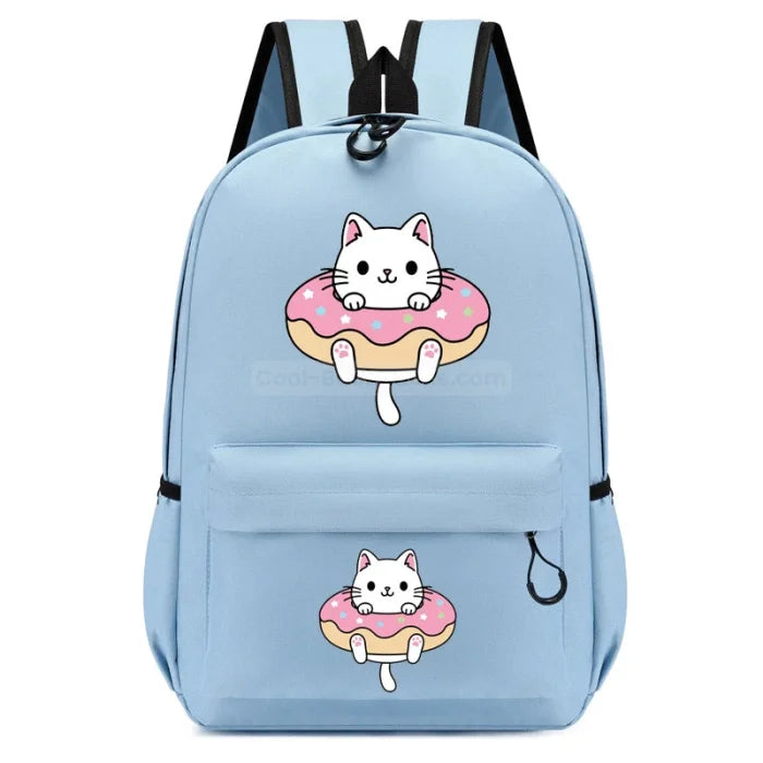 Donut Backpack - Blue