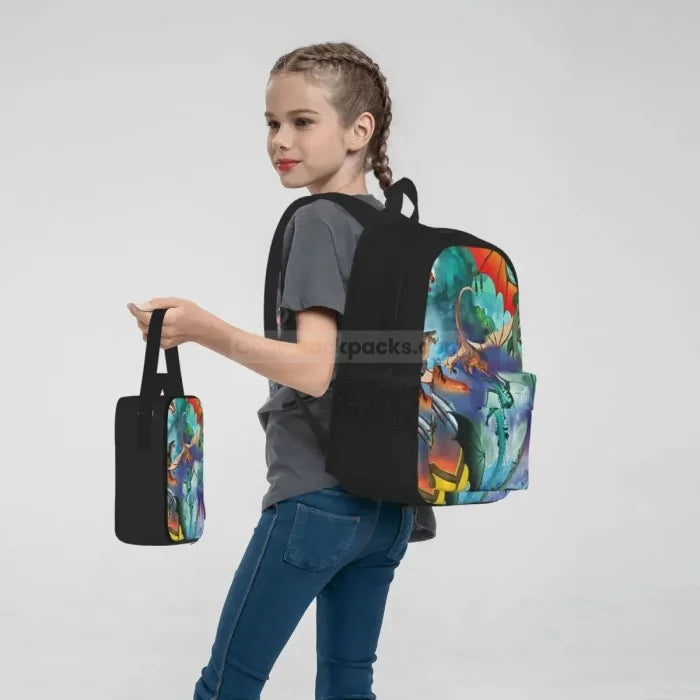 Dragon Backpack with Wings