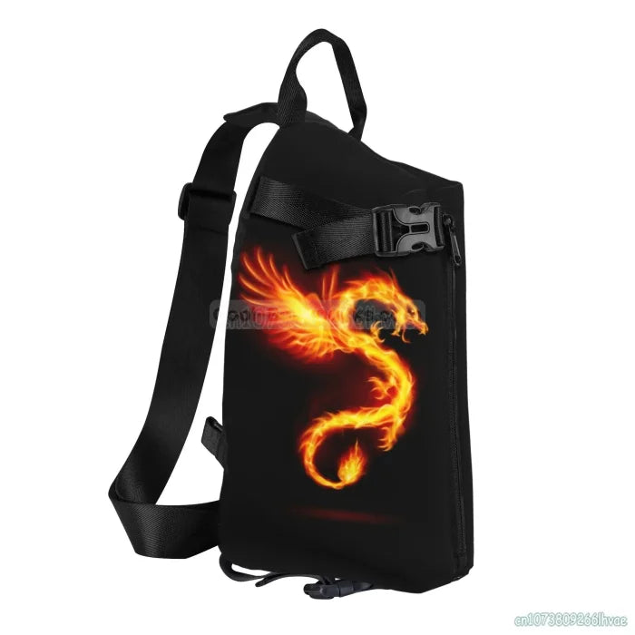 Dragon Head Backpack - Black