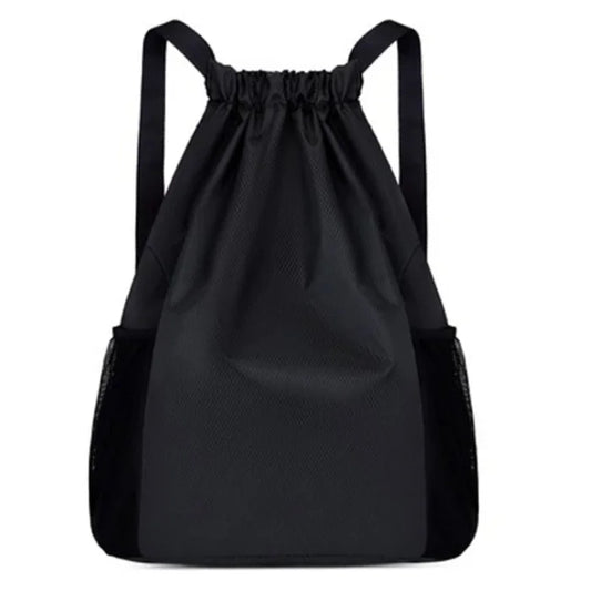 Drawstring Backpack Gym - Black S