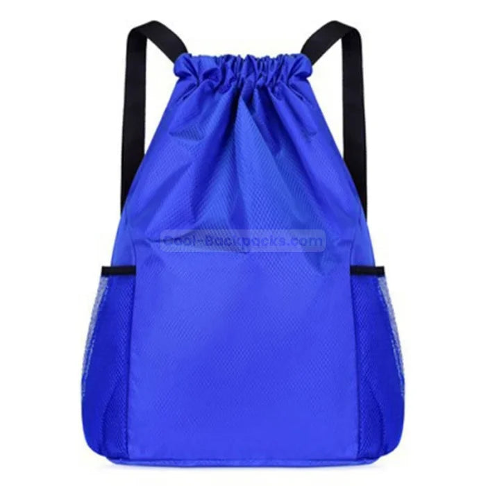 Drawstring Backpack Gym - Treasure Blue L