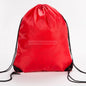 Drawstring Backpack Travel - Red