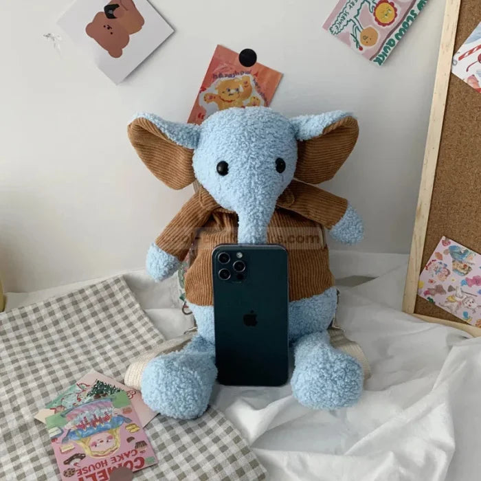 Elephant Plush Backpack