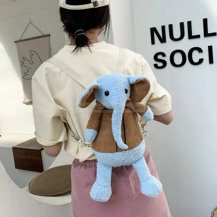 Elephant Plush Backpack