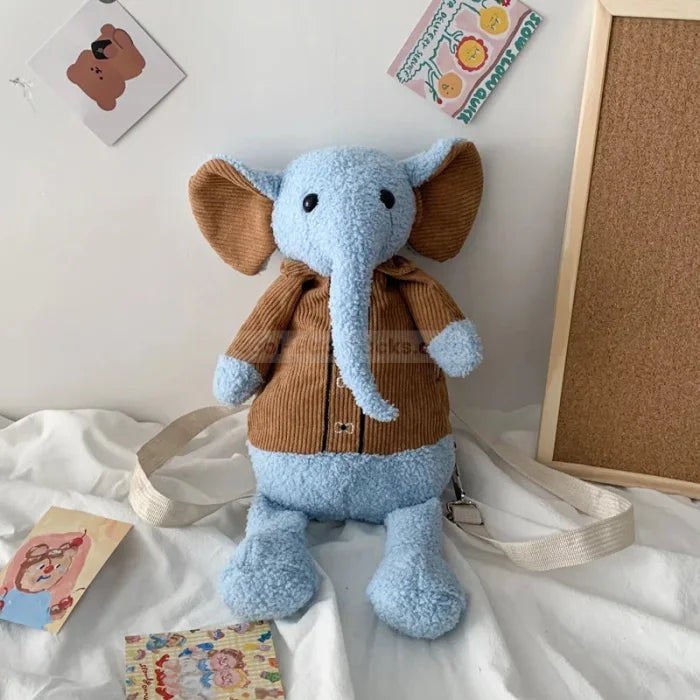 Elephant Plush Backpack