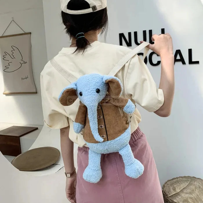 Elephant Plush Backpack