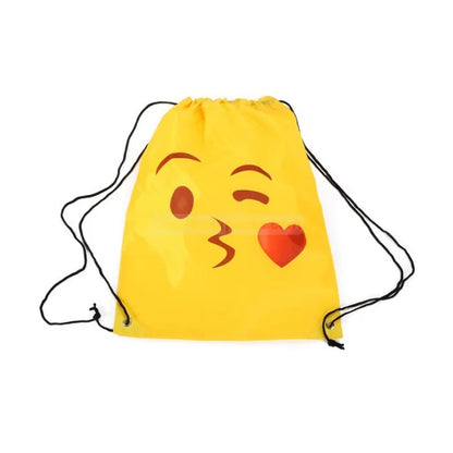 Emoji Drawstring Backpack