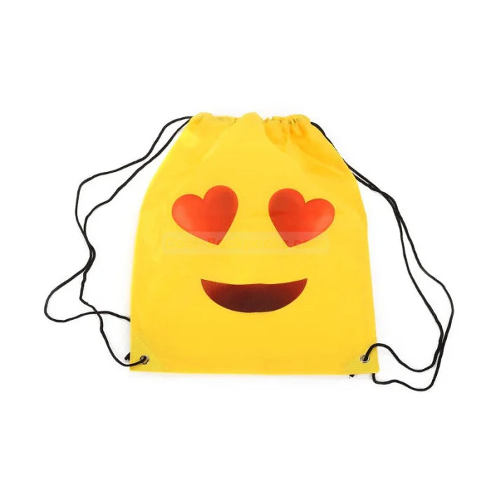 Emoji Drawstring Backpack