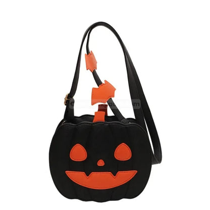 Emoji Messenger Bag - black happy / 20x7x16cm