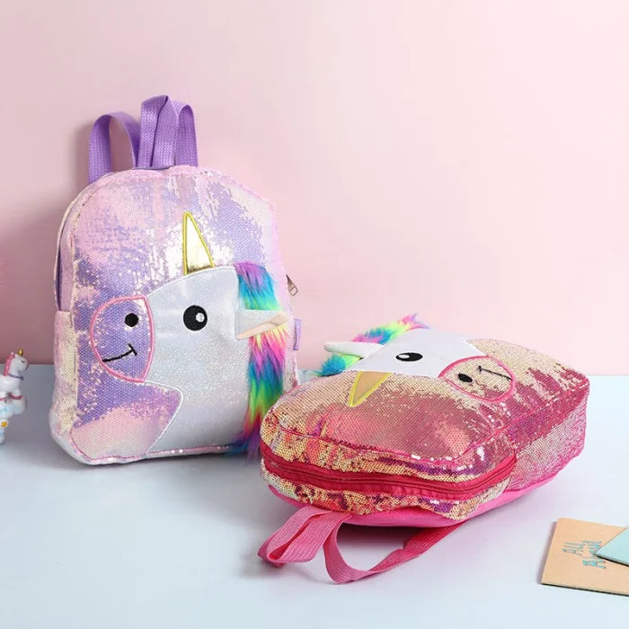 Emoji Unicorn Face Backpack