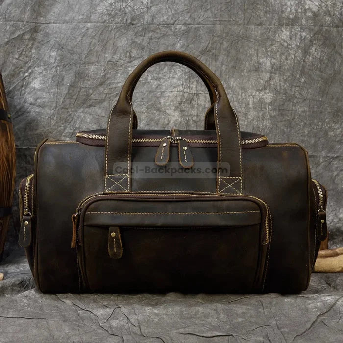 Everyday Duffel Bag - Dark brown