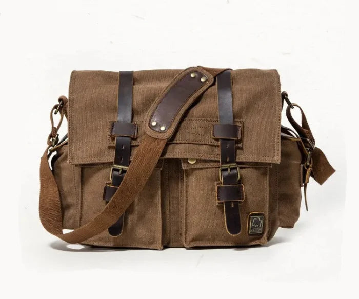 Extra Large Canvas Messenger Bag