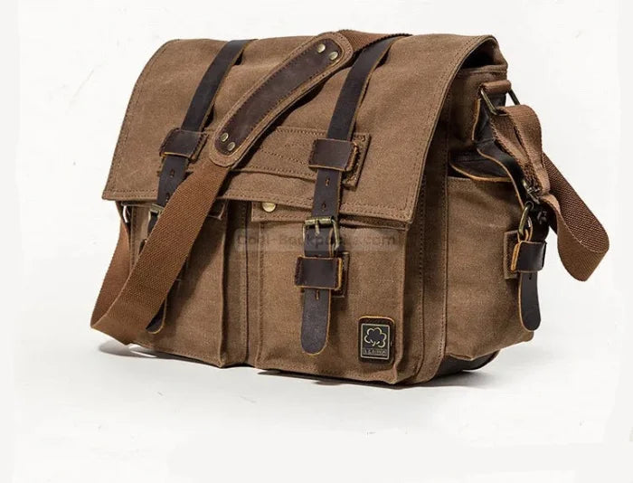 Extra Large Canvas Messenger Bag