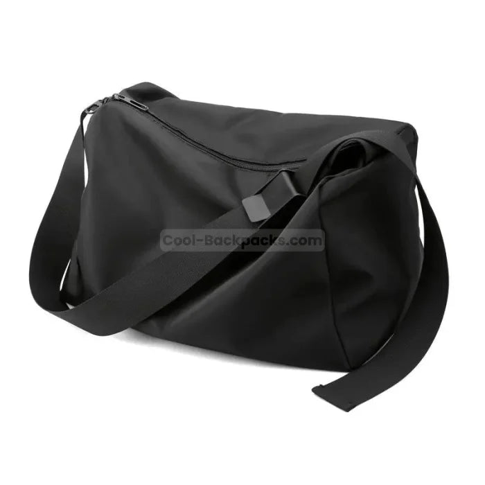 Extra Large Messenger Bag - Black