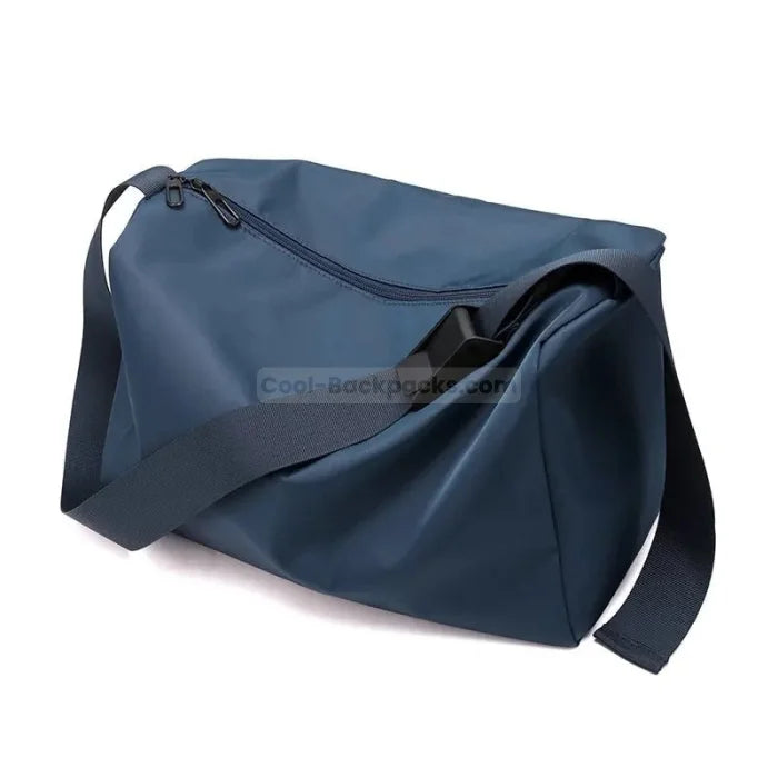 Extra Large Messenger Bag - Blue