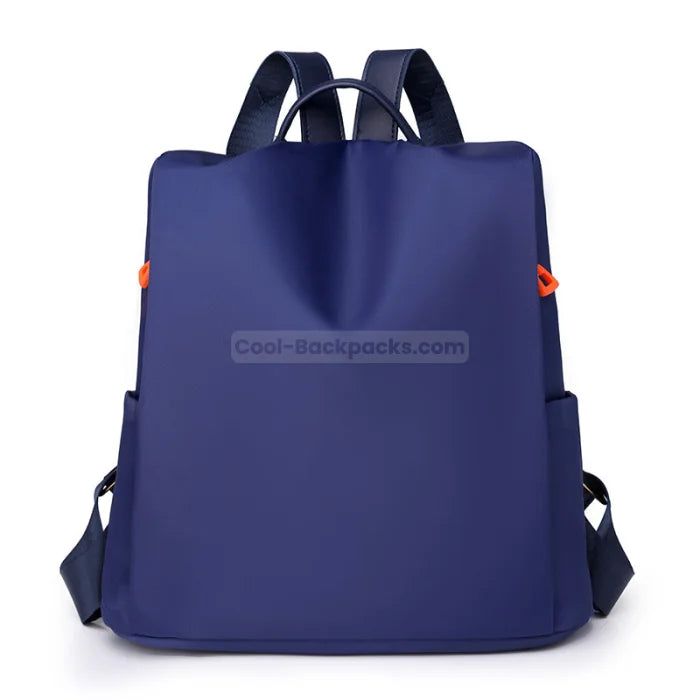 Fashion Anti Theft Backpack - Blue