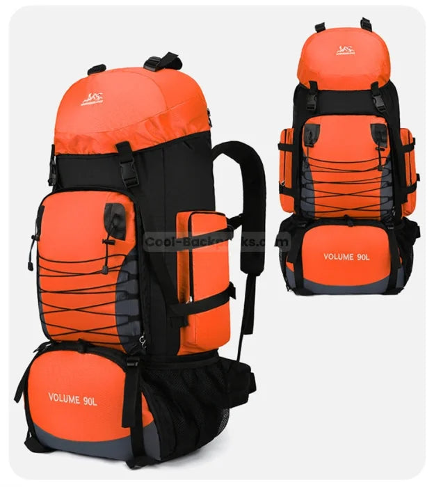 Fashion Hiking Backpack - Orange