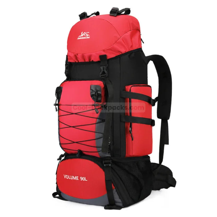 Fashion Hiking Backpack - Red