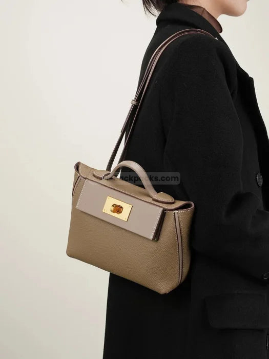 Female Leather Messenger Bag