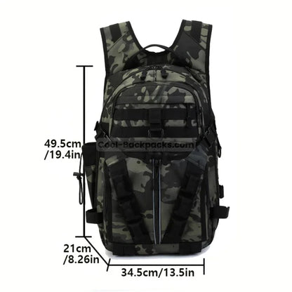 Fishing Backpack with Rod Holders