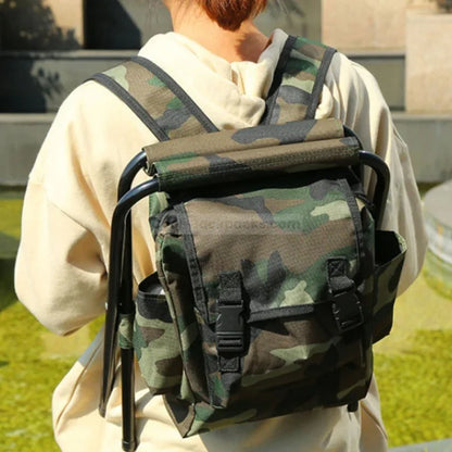 Fishing Chair Backpack - Camouflage