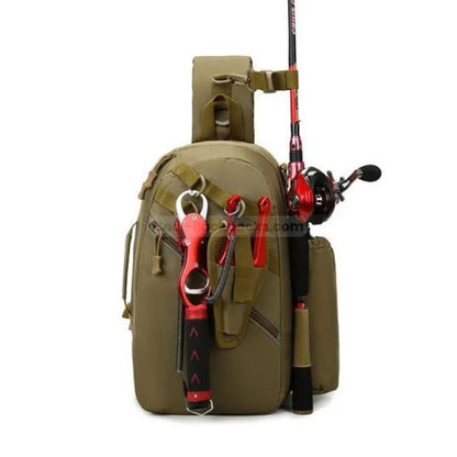 Fishing Gear Backpack - Khaki