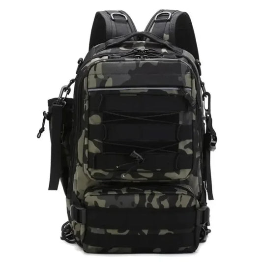 Fishing Pole Backpack - Black CP