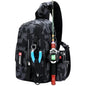 Fishing Sling Backpack - Black