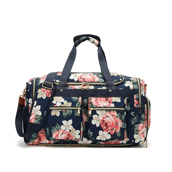 Floral Duffel Bag