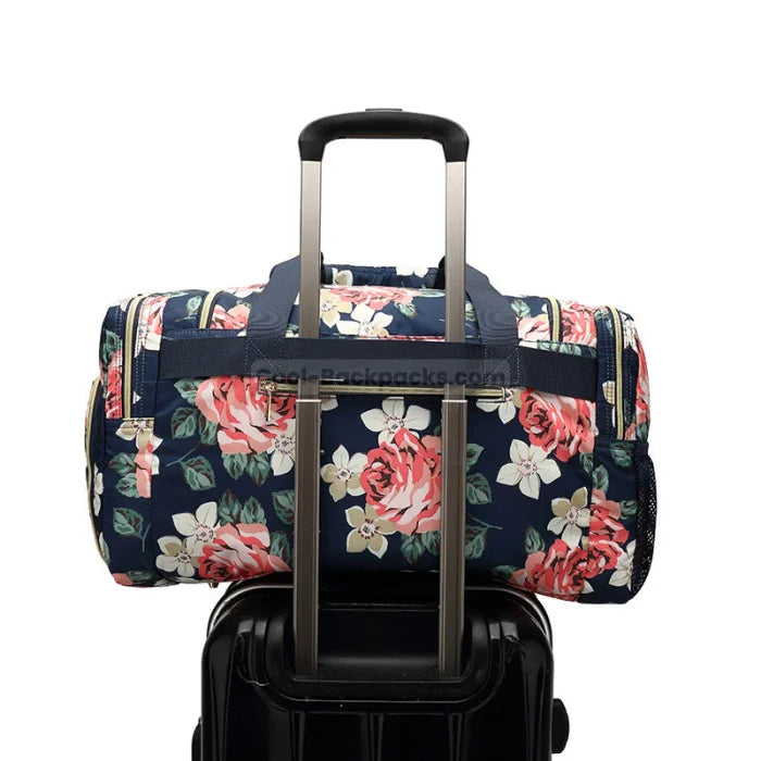 Floral Duffel Bag