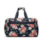 Floral Duffel Bag - Blue