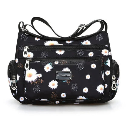 Floral Messenger Bag - 2