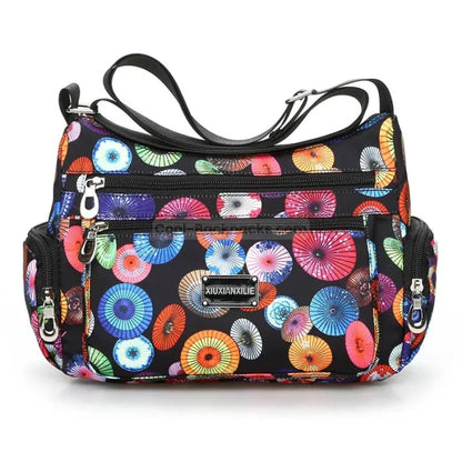 Floral Messenger Bag - 4