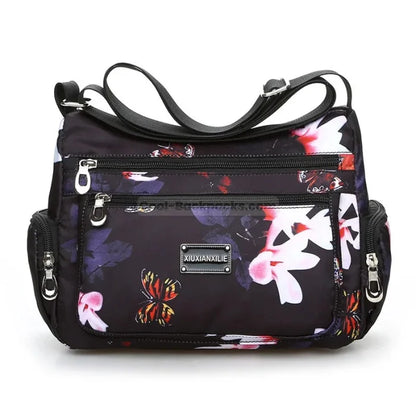 Floral Messenger Bag - 5