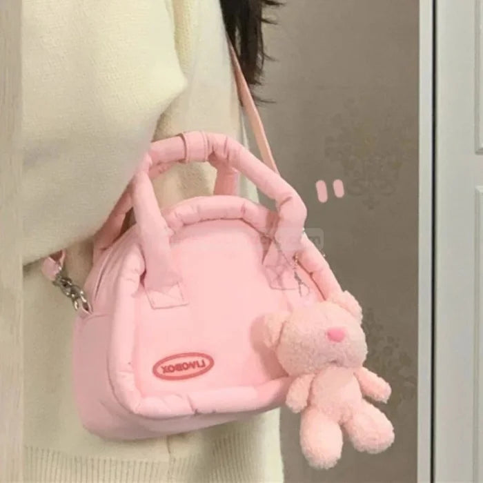 Fluffy Messenger Bag