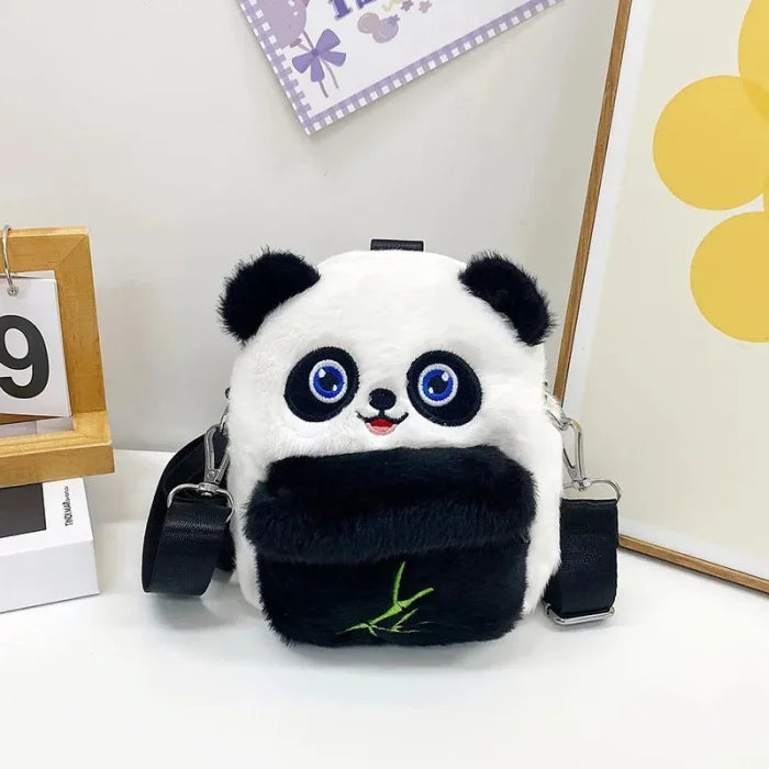 Fluffy Panda Backpack