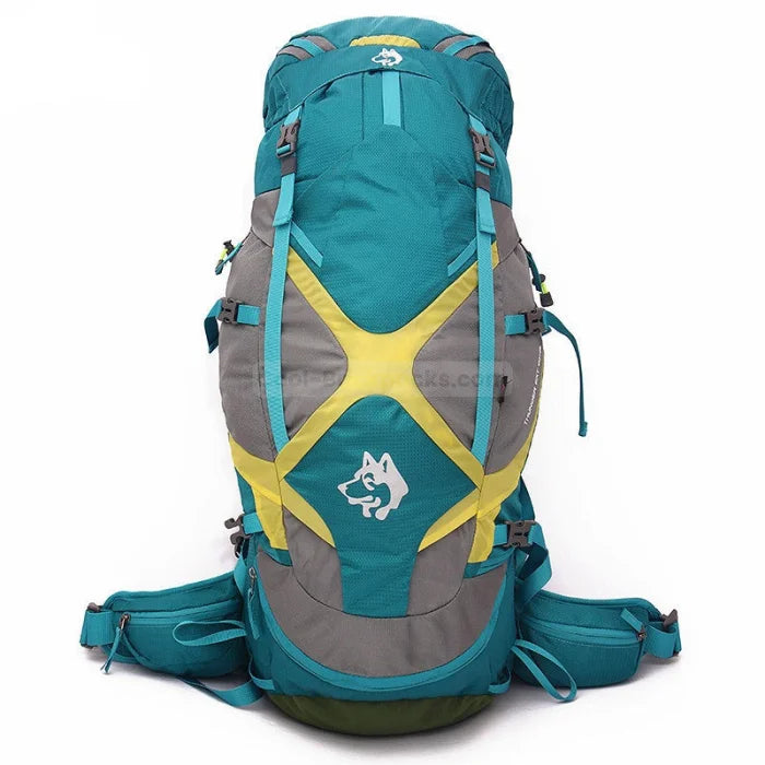 Framed Hiking Backpack - Green