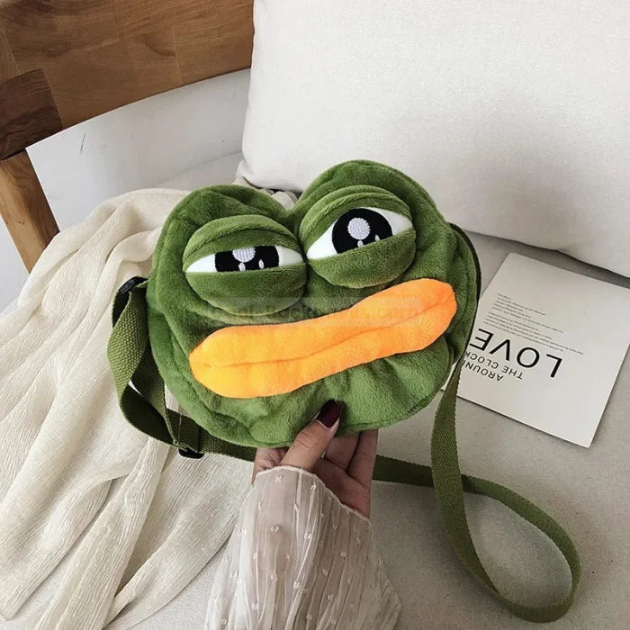 Frog Backpack Plush - Agly