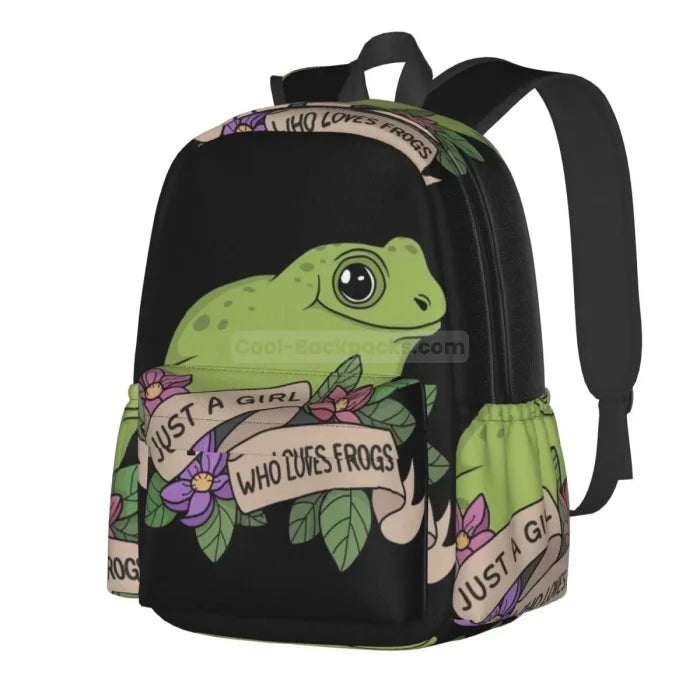 Frog Mushroom Backpack - Color 6 / 20 inches