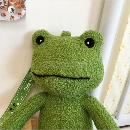 Frog Plush Backpack