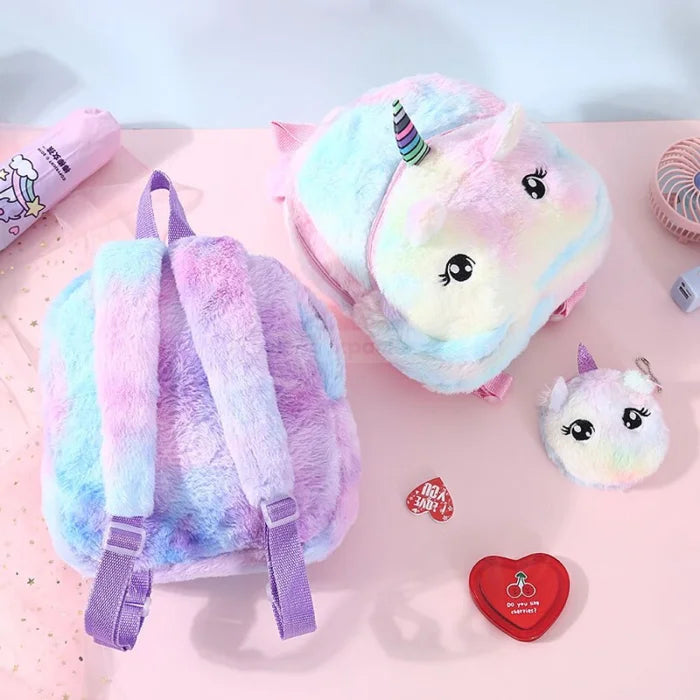 Fur Unicorn Backpack