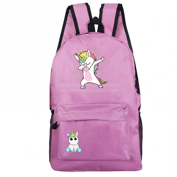 Galaxy Dabbing Unicorn Backpack - 2