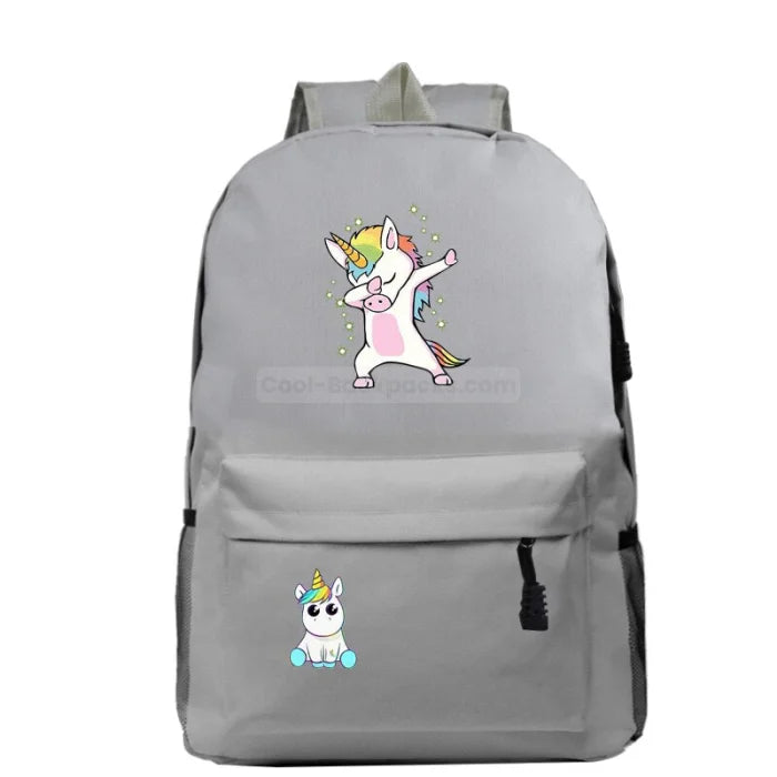 Galaxy Dabbing Unicorn Backpack - 3