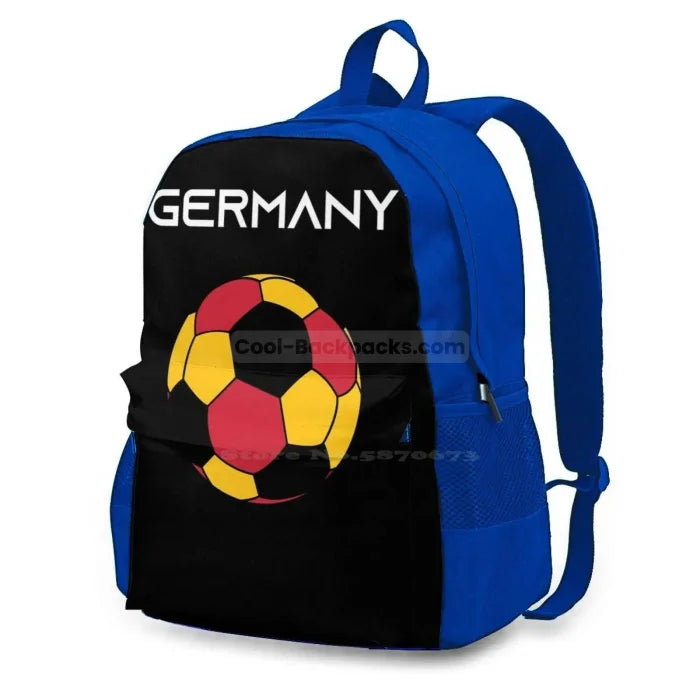 Germany Soccer Backpack - Backpack - Black