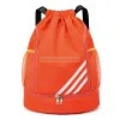 Girls Basketball Backpack - Orange