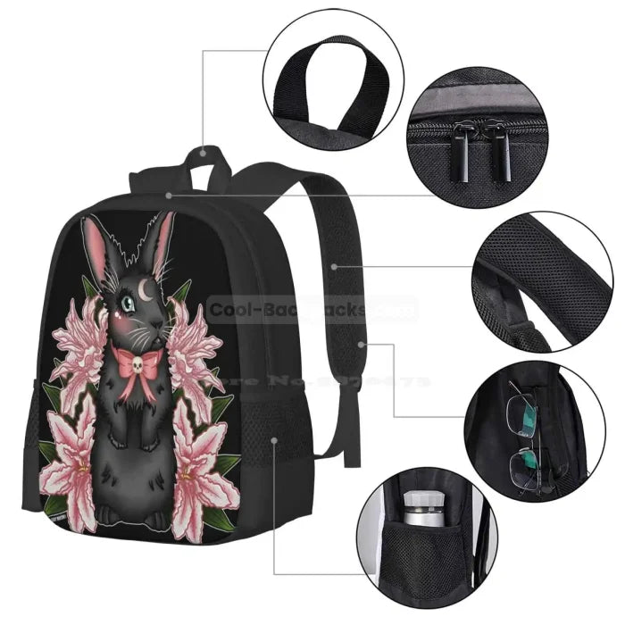 Gothic Bunny Backpack