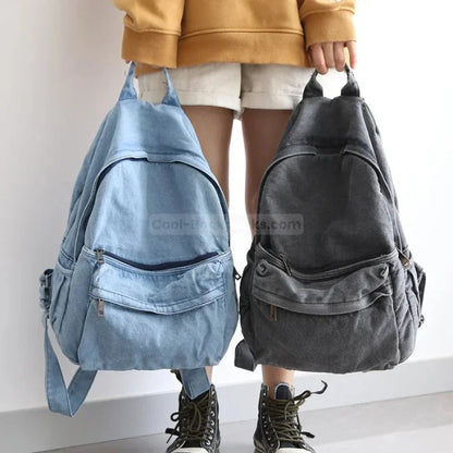 Gray middle school backpack - Gray