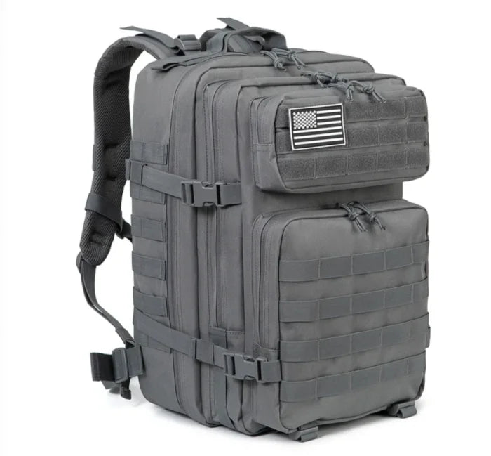 Gray Tactical Backpack